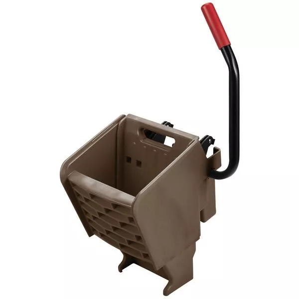 Rubbermaid 2064885 WaveBrake® Brown Side Press Mop Bucket Wringer