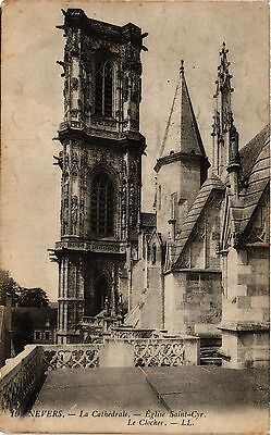 CPA AK NEVERS - La Cathédrale - Église St-CYR - Le Clocher (355529)