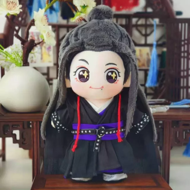 The Untamed Wei Wuxian Xiao Zhan Plush 20cm Doll Clothes Clothing Gift