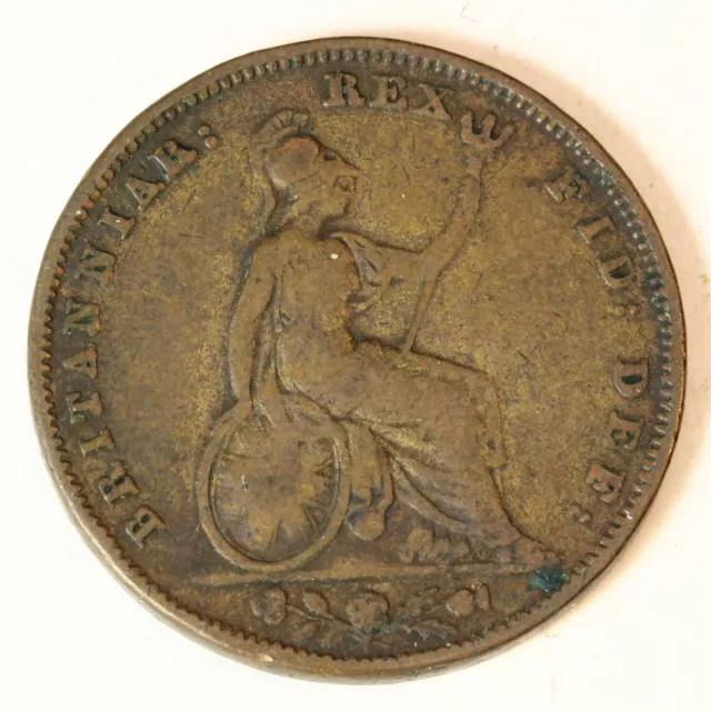 GREAT BRITAIN 1 Farthing 1836 - Copper - William IV. - 838