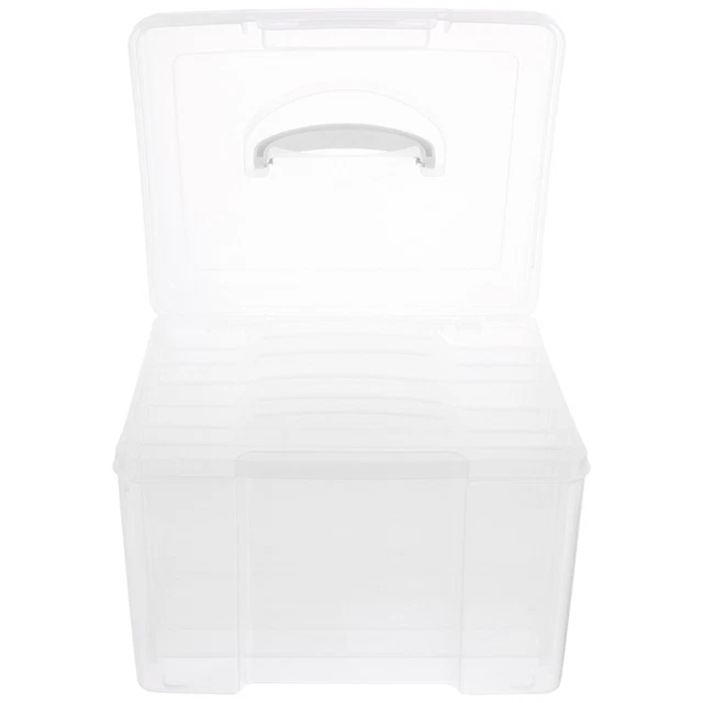 Soporte fotoorganizador fotográfico caja de almacenamiento multifuncional tarjeta de felicitación