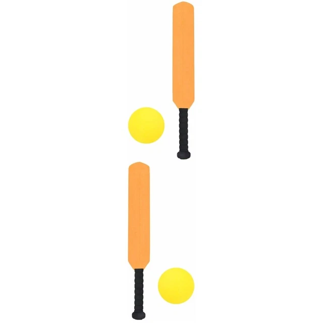 2 Sets Cricket Set Outdoor Toys Toddlers 1-3 Game Set Bat Child
