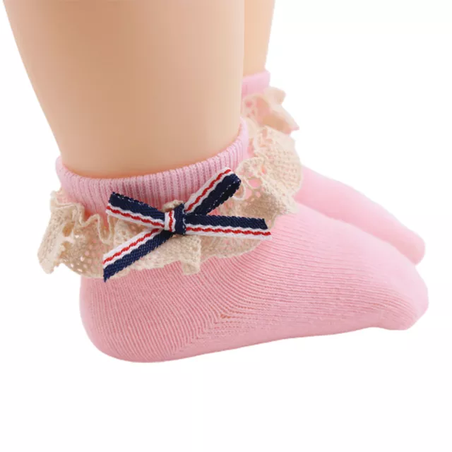 1 Pair Newborn Sock Easy to Wear Exquisite Surface Anti-slip Ultra-soft Baby
