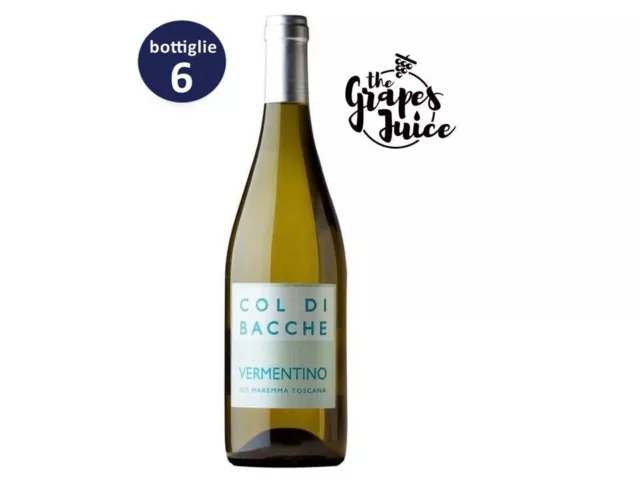 Col Di Bacche Vermentino 2022 6Bt Vino Bianco Toscana Igt