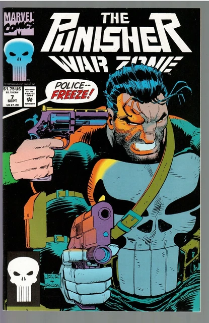 Punisher War Zone #7 1992 VF+ (Marvel)