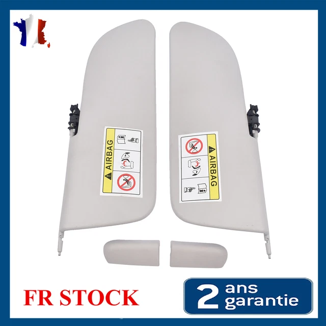 Paire De Pare-Soleil (Gauche & Droit) Pour Citroën C3 II (2009-2016) - Gris