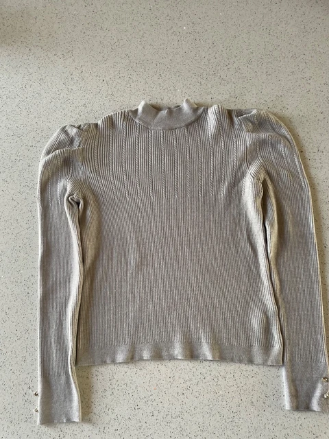 River Island Girls Grey Jumper Age 13/14 Years