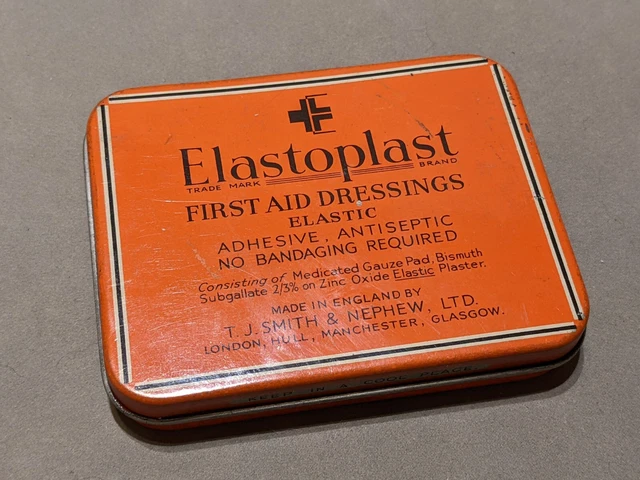 Vintage Elastoplast tin