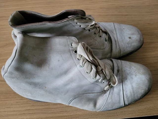 Vintage calfskin cricket boots circa 1920s