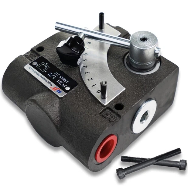HYDRAULIC ADJUSTABLE VARIABLE Flow Control Valve 030GPM 1/2”NPT FC51