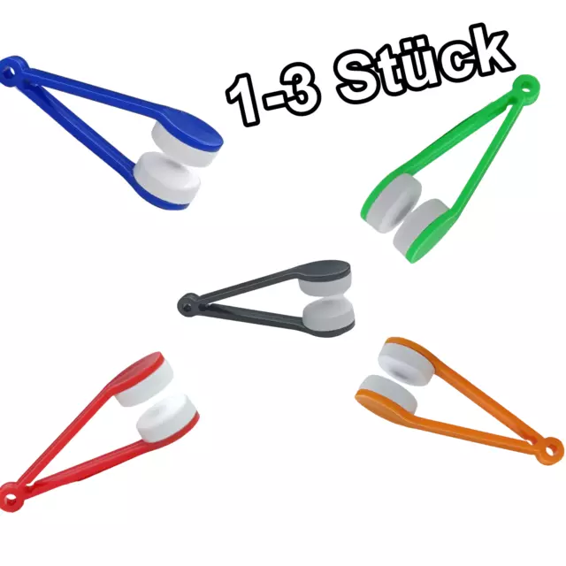 Mini occhiali microfibra detergente occhiali detergente spazzola morbida pulizia occhiali