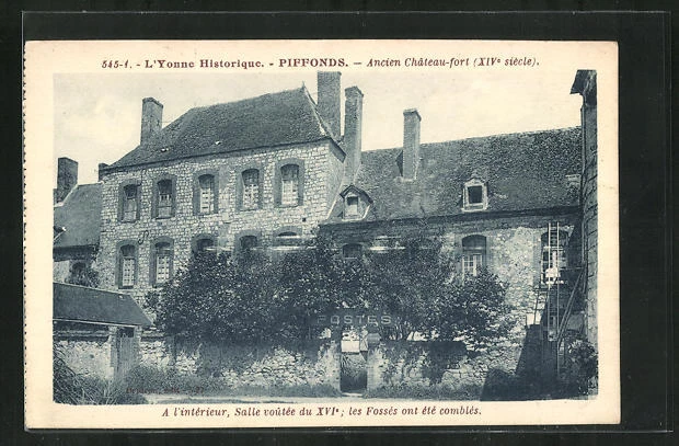CPA Ancienne Pélussin - Château De Virieu - Carte Postale Voyageée Loire (42)