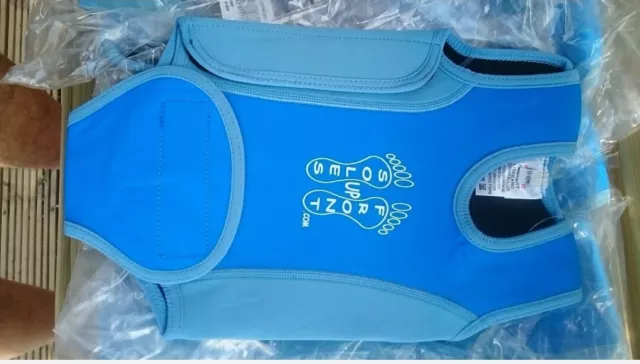 Neoprene blue 💙 Baby Wetsuit Warmer Swimsuit Boys Swim 6 to 12 months UPF50+