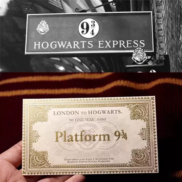 Pendentifs Charm Harry Potter - Quai 9 3/4, Poudlard Express et