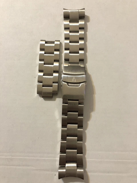 original 20mm stainless steel bracelet from Aquacy Hei Matau watch