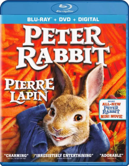 Peter Rabbit (Blu-Ray + DVD + Numérique HD ) ( Bleu Neuf Bleu