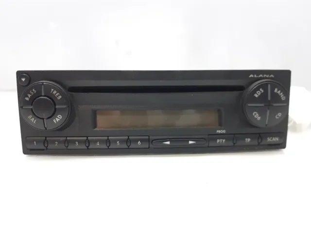 6L0035156B audio system für SEAT IBIZA III 1.4 TDI 2002 7703359