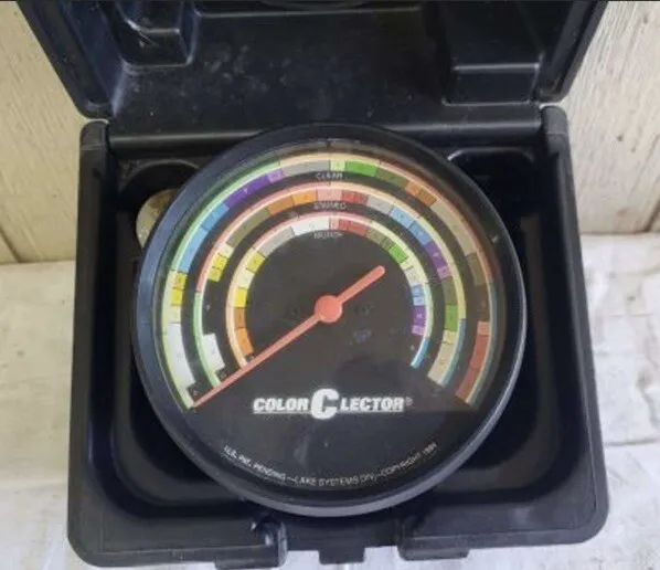 VINTAGE COLOR C Lector Lake Systems Lure Color Selector For Clear,Stain &  Muddy $39.95 - PicClick