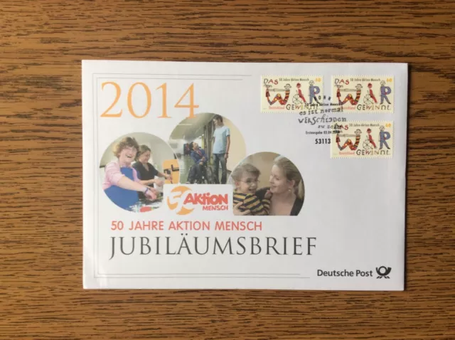 Bund - 2014 - Jubiläumsbrief - 50 Jahre Aktion Mensch -