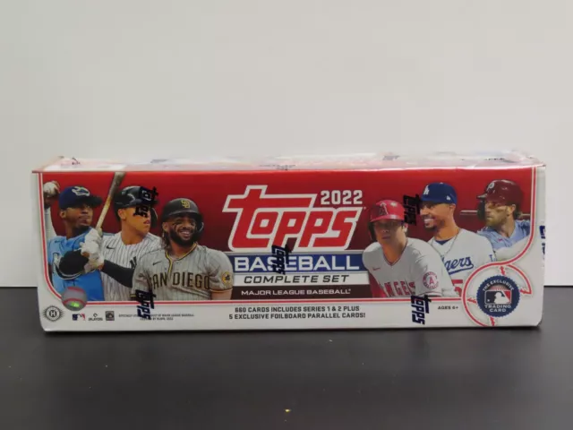 2022 Topps Series 1 & 2 MLB Baseball Complete 660 Cards Factory Sealed Set