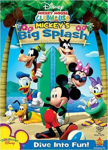 Mickey Mouse Clubhouse: Mickey's Big Splash - DVD - VERY GOOD