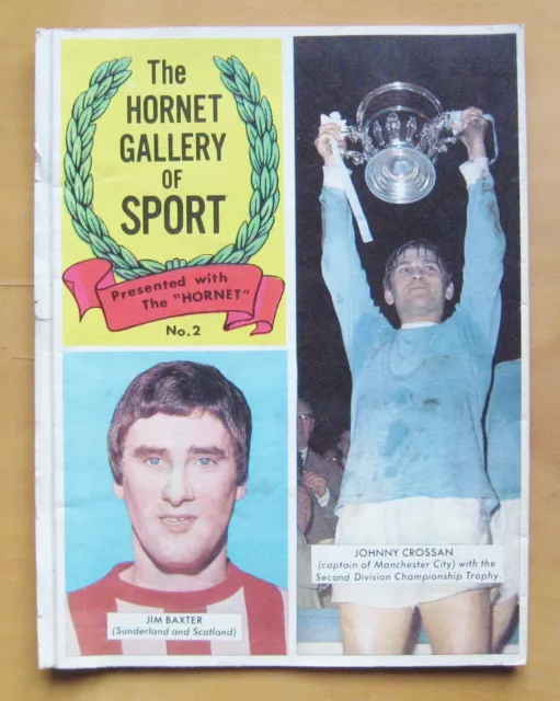 DC Thomson THE HORNET GALLERY OF SPORT #2 1966 SELTENES KOSTENLOSES GESCHENK GEORGE BEST Rookie