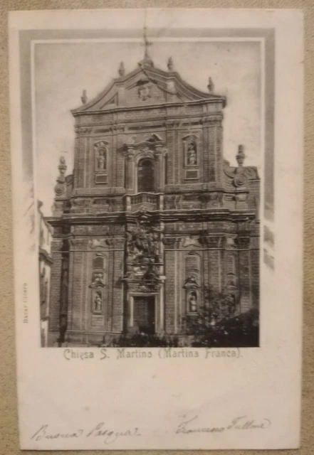 Martina franca chiesa S. Martina fp spedita 