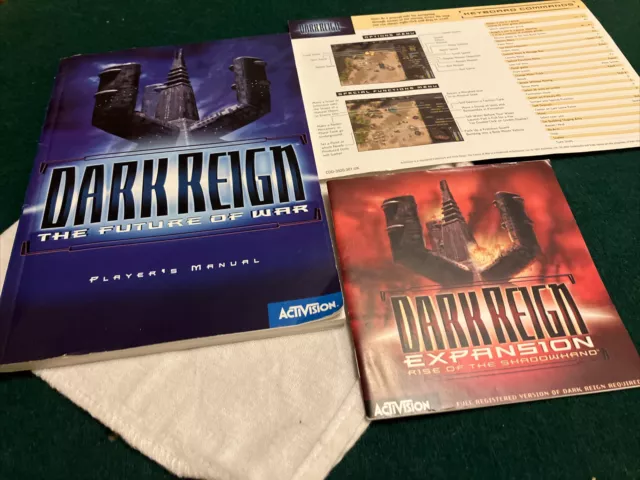 Dark Reign "The Future of War" Player's Manual & "Rise of the Shadowhand" Ex