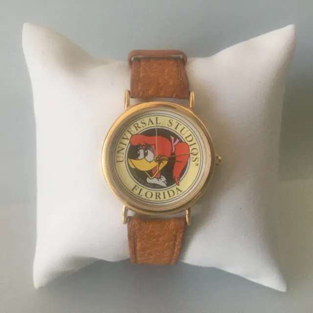 Walter Lantz Universal Studios Florida Winnie Woodpecker Watch Made in Hong Kong