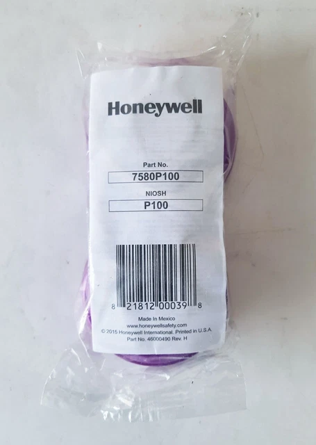 Filtre à particules North Honeywell 7580P100 P100 - 10 paires EXP : 07/2023