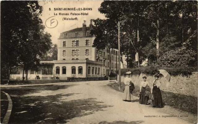 CPA St-HONORÉ-les-BAINS-Le MORVAN Palace-Hotel (421219)
