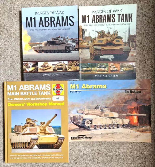 M1 Abrams Panzer in Aktion IOW US Army Main Battle MBT Buchset Kombipaket