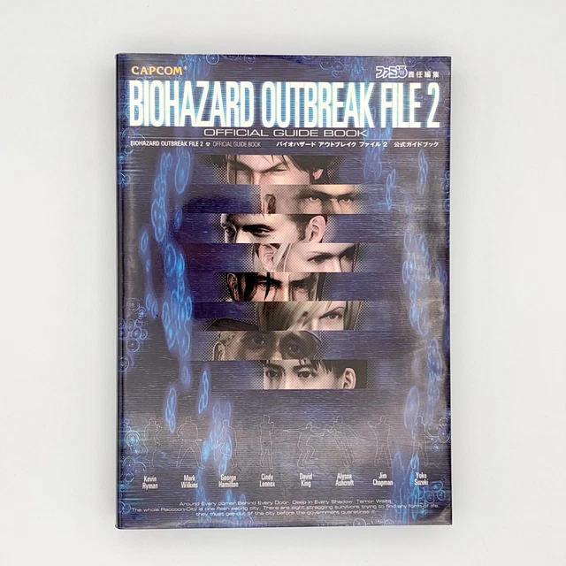 BIOHAZARD OUTBREAK FILE 2 Resident Evil Guide Officiel Sony PlayStation ...