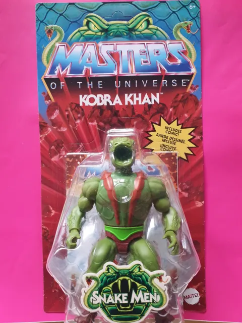 MOTU Masters of the Universe Origins KOBRA KHAN  SNAKE MEN  -NEU-  He-Man