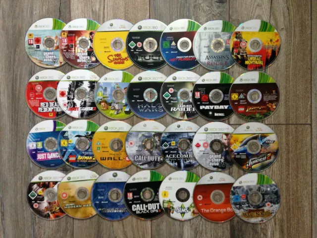 Microsoft Xbox 360 Disc nur Videospiele - Mehrfachkaufangebot verfügbar (Liste 1)