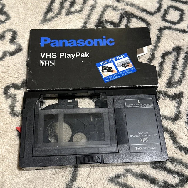 VCA115 (PLAYPAK) MOTORIZED VHSC To VHS Converter Cassette Adapter