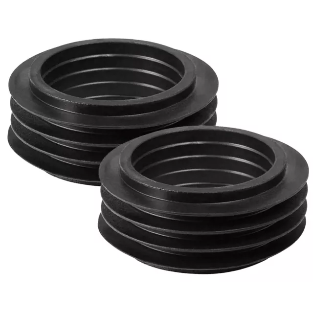 Rubber Cone Seal Part 2pc For Geberit Low Level 60*42*25mm Black Color