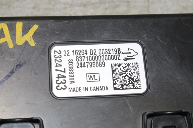 OPEL ASTRA K Sports Tourer Steuergerät elektrische Heckklappe 23247433