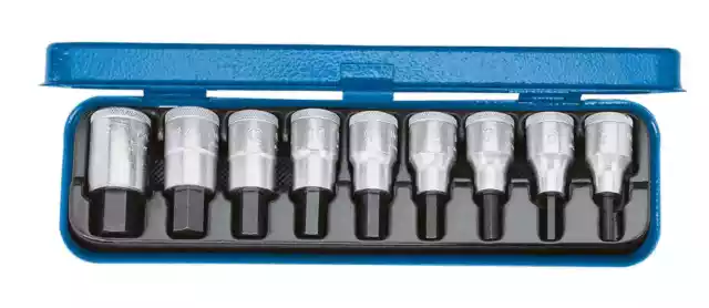 GEDORE Azul Set de Destornillador 1/2" 9-teilig Innen-6-kt Pulgadas