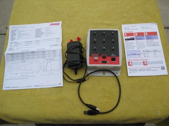 Alicat BB9, 9-position multi-drop breakout box for RS-232