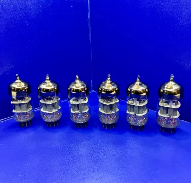 6N23P tube 6X (~E88CC ~ 6922 ~6DJ8) Reflector Vacuum tubes 1970's NOS