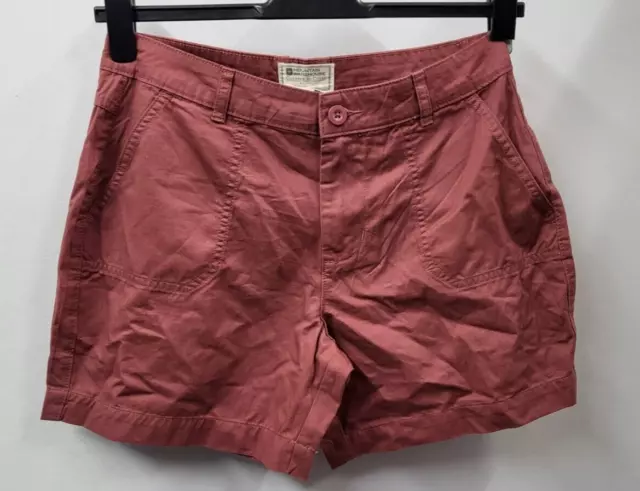 Mountain Warehouse Womens Cargo Combat Shorts Size UK 10 Pink Hiking Camping