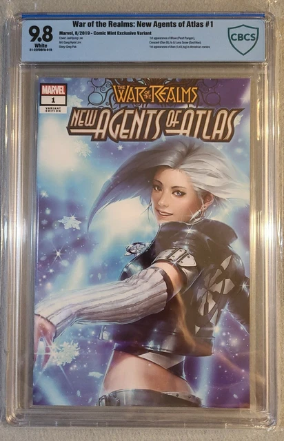 War of the Realms: Agents of Atlas #1 Jeehyung Lee Luna Snow Variant CBCS 9.8