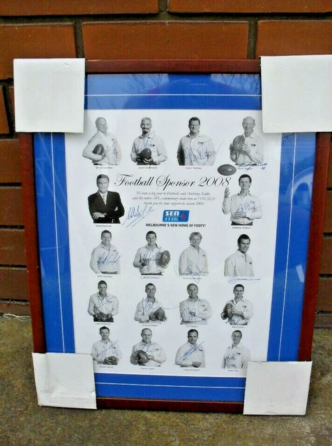 Footy autographs sales