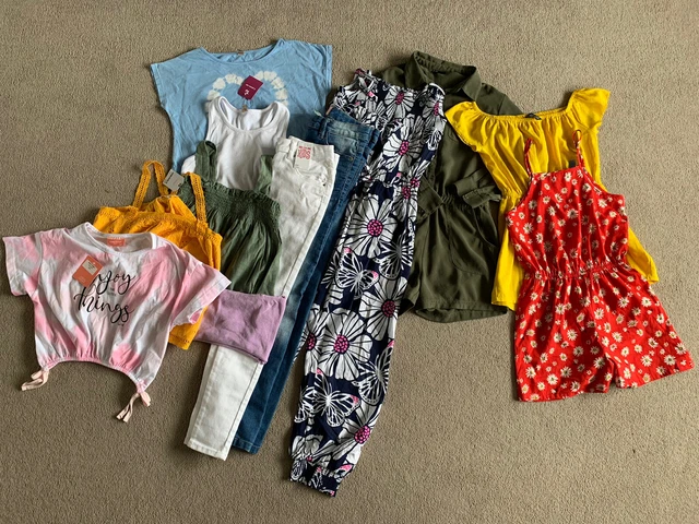 Girls Clothes Bundle.  Age 10 Years.  Some Items BNWT. 12 Items