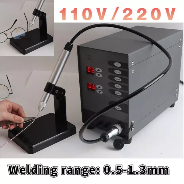 Jewelry Spot Welder Automatic Pulse Argon Welding Machine Dental Glasses Repair