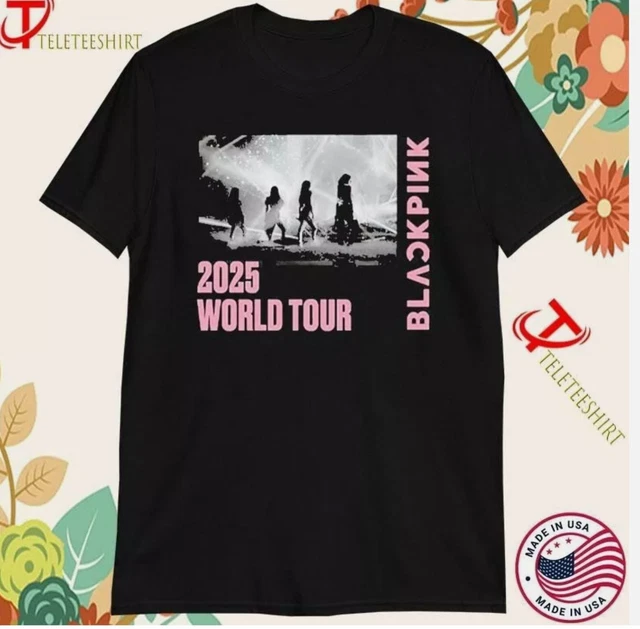 LIMITED EDITION BLACKPINK 2025 Tour Photo & Schedule Shirt £5.58