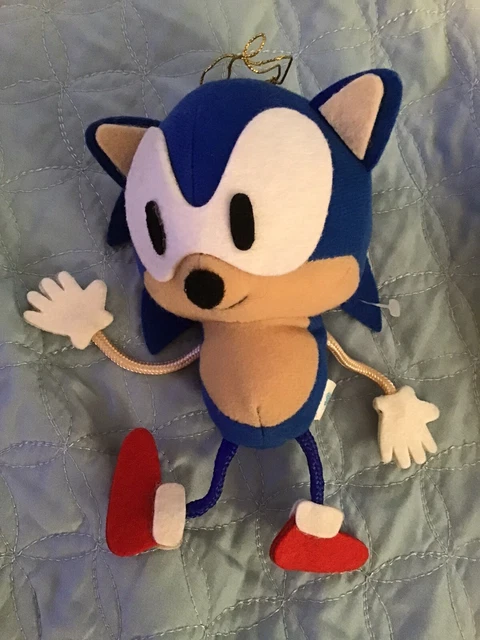 RARE SONIC THE Hedgehog 1991 Stringy Sonic Plush 7