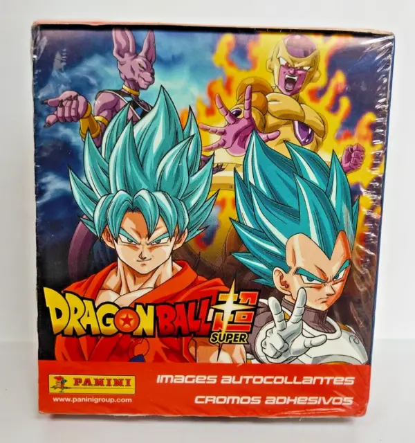 Dragon Ball Super Panini 2018 - 01 Box = 50 Sealed Packages (250 Stickers) Gokú