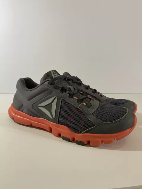 Reebok Yourflex Women’s Size 10 Shoes Gray Pink Running Trainette 9.0 Sneakers